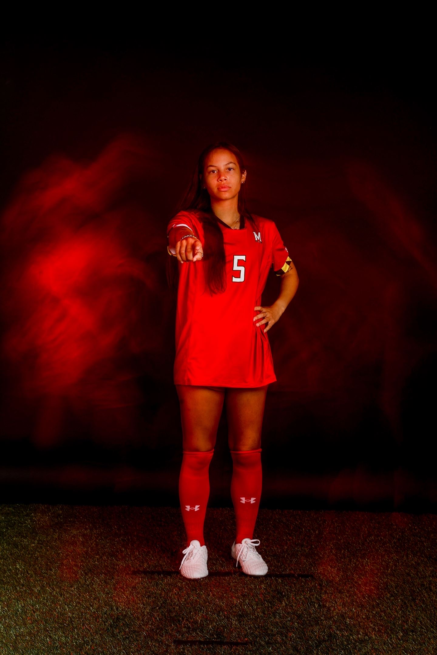 mia mitchell, Center back, Defensive Midfielder, Maryland